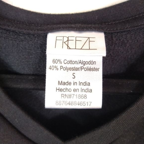 Donut Worry by Freeze woman's fun sweatshirt S - Picture 2 of 4